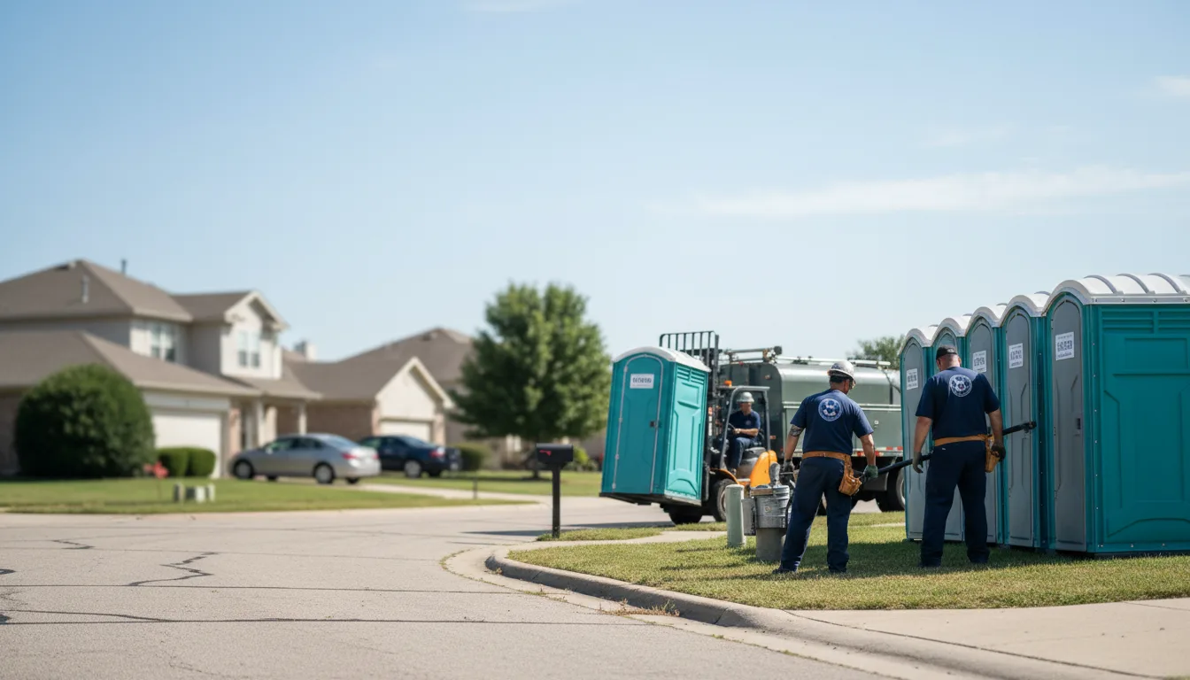 Porta Potty Rental in Spencerville, OH near me